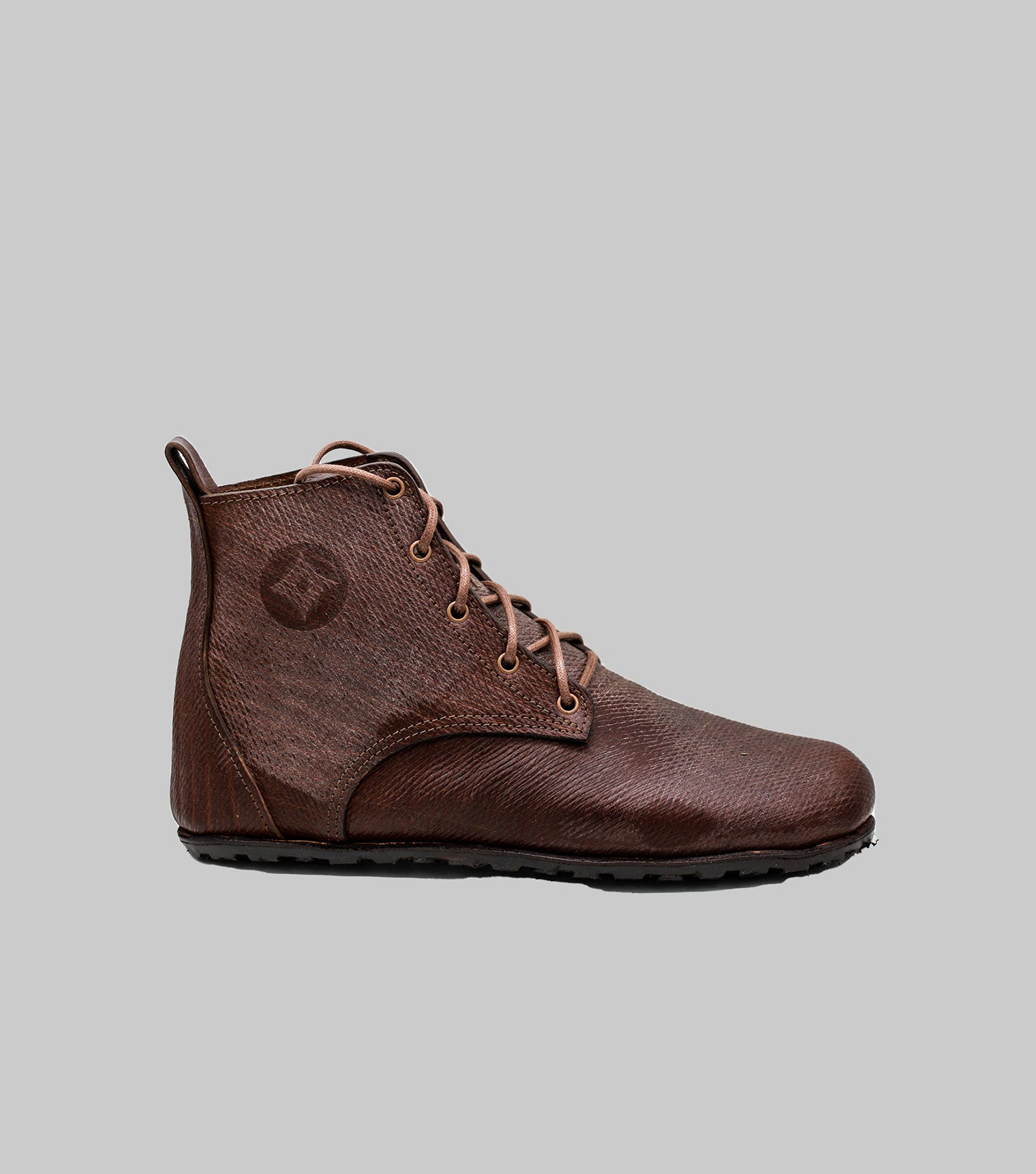Brown English Oak Bark Tanned Bakers Russian Calf Leather Chukka Boots