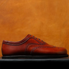 Elevate Your Footwear Game: Unveiling the Masterful Goodyear Welted Barefoot Oxford Brogue