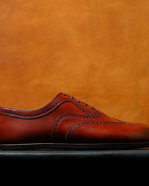 Elevate Your Footwear Game: Unveiling the Masterful Goodyear Welted Barefoot Oxford Brogue