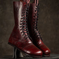 Barefoot Kombat Boots in Spanish Artisan Leathers by Gaucho Ninja