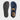 Gaucho Ninja rubber outsole beside an Atlantic blue boot from above, brand mark on the leather insole