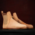 Barefoot chelsea boots british made with shell cordovan by gaucho ninja 