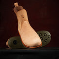 Barefoot chelsea boots british made with shell cordovan by gaucho ninja 