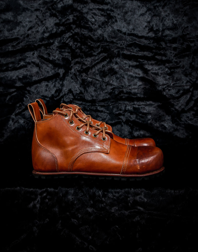 Barefoot Carpenter's Boots | Horse Culatta leather | Barefoot Safety Boots