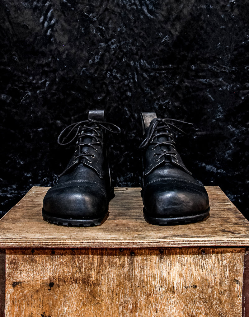 Men's Heritage Leather Belt In Black Matte - Thursday Boot Company