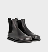 Goodyear Welted Barefoot Chelsea Boots Black Extra Wide | Gaucho Ninja
