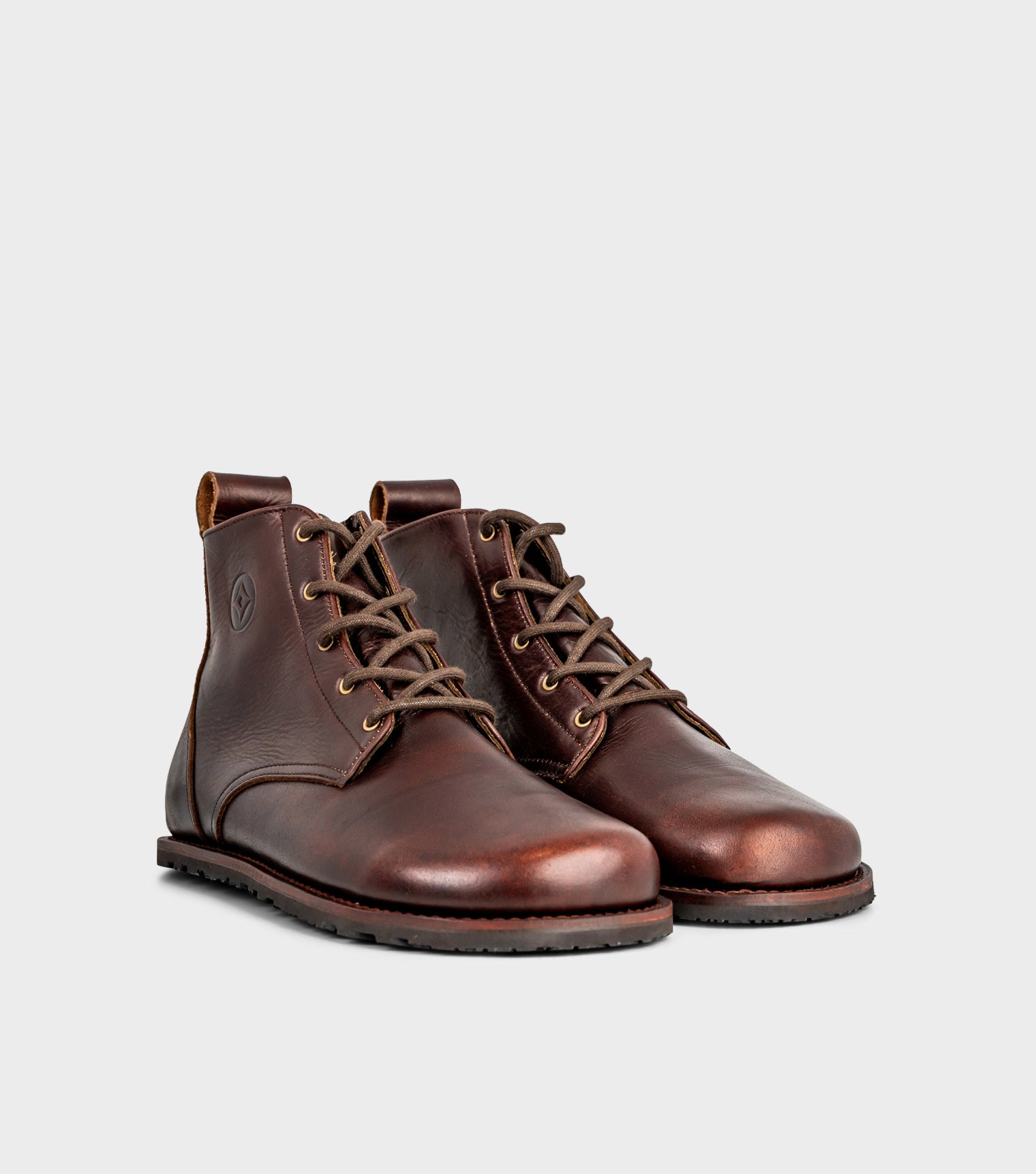 Goodyear Welted Barefoot Chukka Boots Chocolate Brown Extra Wide | Gaucho Ninja Goodyear Welted Barefoot Chukka Boots Chocolate Brown Extra Wide | Gaucho Ninja