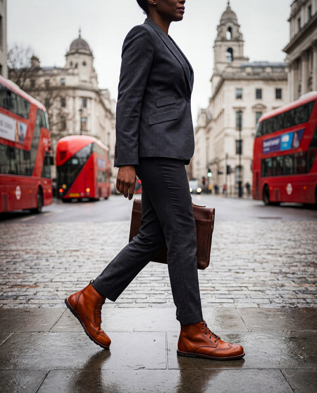 Goodyear Welted Barefoot Chukka Brogue Boots | Gaucho Ninja