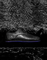 Barefoot Derby Shoes | Reverse Distressed Horse Culatta Leather