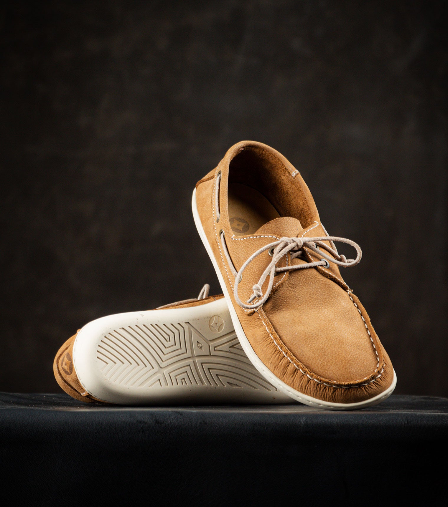 Brown Barefoot Deck Shoes by Gaucho Ninja