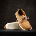 Brown Barefoot Deck Shoes by Gaucho Ninja