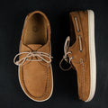 Brown Barefoot Deck Shoes by Gaucho Ninja