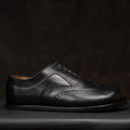 Goodyear Welted Barefoot Shoes Barefoot Brogue in Black Best Barefoot Dress Shoes