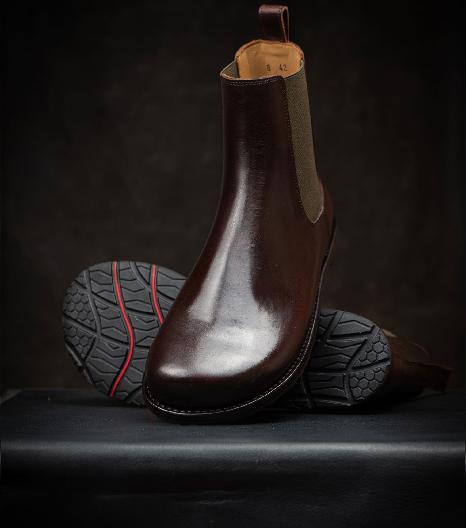 Goodyear Welted Barefoot Chelsea Boots Gaucho Ninja