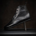 Goodyear Welted Barefoot Chukka Boots in Black by Gaucho Ninja Extra Wide Barefoot Wear Shoes dress shoes with wide toe box 