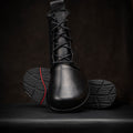 Goodyear Welted Barefoot Chukka Boots in Black by Gaucho Ninja Extra Wide Barefoot Wear Shoes dress shoes with wide toe box 