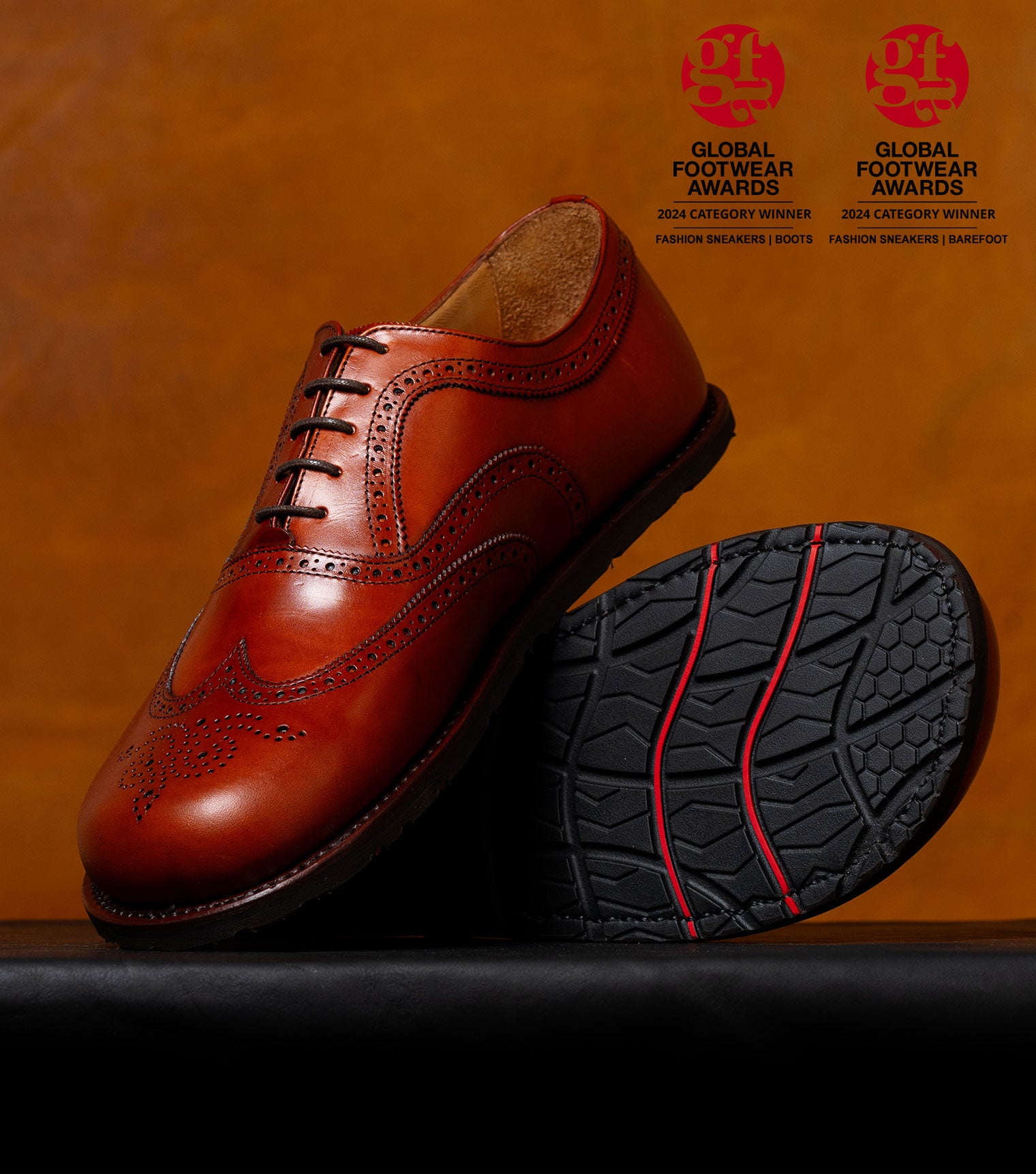 Goodyear Welted Barefoot Oxford Brogue Gaucho Ninja