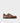 Gaucho Ninja Iga barefoot calf leather sneaker in chocolate brown with brown suede toe and tan leather lining, wide toe box, zero drop, handmade unisex everyday shoe