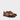 Gaucho Ninja Iga barefoot calf leather sneaker in chocolate brown with brown suede toe and tan leather lining, wide toe box, zero drop, handmade unisex everyday shoe