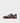 Gaucho Ninja Iga barefoot calf leather sneaker in chocolate brown with brown suede toe and tan leather lining, wide toe box, zero drop, handmade unisex everyday shoe
