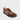 Gaucho Ninja Iga barefoot calf leather sneaker in chocolate brown with brown suede toe and tan leather lining, wide toe box, zero drop, handmade unisex everyday shoe