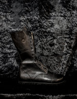Barefoot Kombat Flex boots | Black leather | 28cm High
