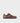 Gaucho Ninja Koga barefoot tabi sneaker in chocolate full-grain calf leather with split toe, wide W+ toe box and zero-drop sole, stitched diamond mark, unisex