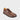 Gaucho Ninja Koga barefoot tabi sneaker in chocolate full-grain calf leather with split toe, wide W+ toe box and zero-drop sole, stitched diamond mark, unisex