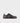 Gaucho Ninja Koga barefoot tabi sneaker in charcoal ninja black full-grain calf leather with split toe, wide W+ toe box and zero-drop sole, stitched diamond mark, unisex