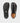 Gaucho Ninja Koga barefoot tabi sneaker in charcoal ninja black full-grain calf leather with split toe, wide W+ toe box and zero-drop sole, stitched diamond mark, unisex