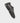 Gaucho Ninja Koga barefoot tabi sneaker in charcoal ninja black full-grain calf leather with split toe, wide W+ toe box and zero-drop sole, stitched diamond mark, unisex
