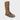 Vanguard barefoot riding boots in Crazy Horse leather with sheepskin lining, X-Wide – three-quarter front view