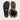 Vanguard barefoot riding boots in Crazy Horse leather with sheepskin lining, X-Wide – Sacred Geometry outsole and top view