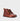 Yazdi Ayr barefoot chukka brogue boots in chocolate brown leather, X-Wide – pair, three-quarter view