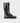 Vanguard barefoot combat boots in black leather, X-Wide – side view