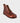 Yazdi Ayr barefoot chukka brogue boots in chocolate brown leather, X-Wide – three-quarter front view