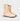 Butch Cassidy barefoot cowboy boots in Burnt Rose leather, X-Wide – pair, three-quarter view
