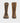 Vanguard barefoot riding boots in Crazy Horse leather with sheepskin lining, X-Wide – front and back view