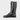 Vanguard barefoot combat boots in black leather, X-Wide – inside view