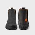 Barefoot Safety Chelsea Boots in Black microfiber Nobuk Steel toe boots