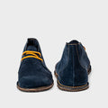 Blue Suede Desert Boots Barefoot Pals by Gaucho Ninja