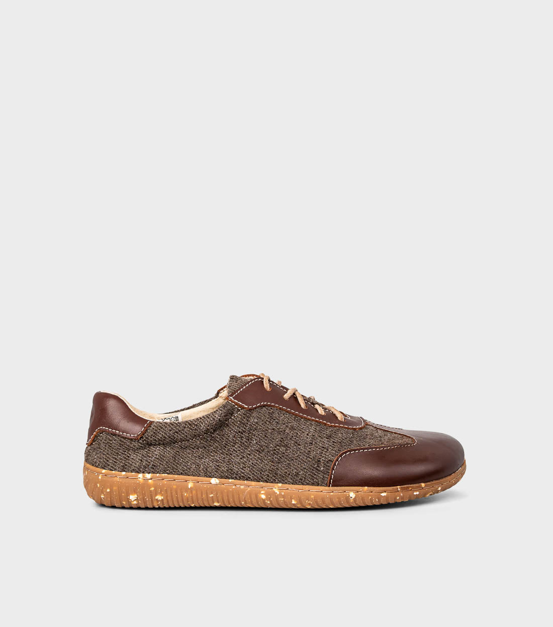 Yak Wool and Leather Barefoot Retro Trainers by Gaucho Ninja
