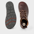 Award Winning Goodyear Welted Barefoot Chukka Boots for Men and Women in Brown Veg Tan Leather by Gaucho Ninja