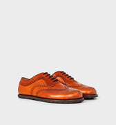 Goodyear Welted Barefoot Brogues by Gaucho Ninja Barefoot Wear Shoes dress shoes with wide toe box 