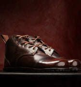 Barefoot Trekking Boots  Shell Cordovan Leathers by Gaucho Ninja