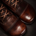 Barefoot Trekking Boots  Shell Cordovan Leathers by Gaucho Ninja