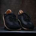 Barefoot Retro Trainers by Gaucho Ninja | Black Trainers