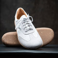 Barefoot Retro Trainers by Gaucho Ninja | White Sneakers