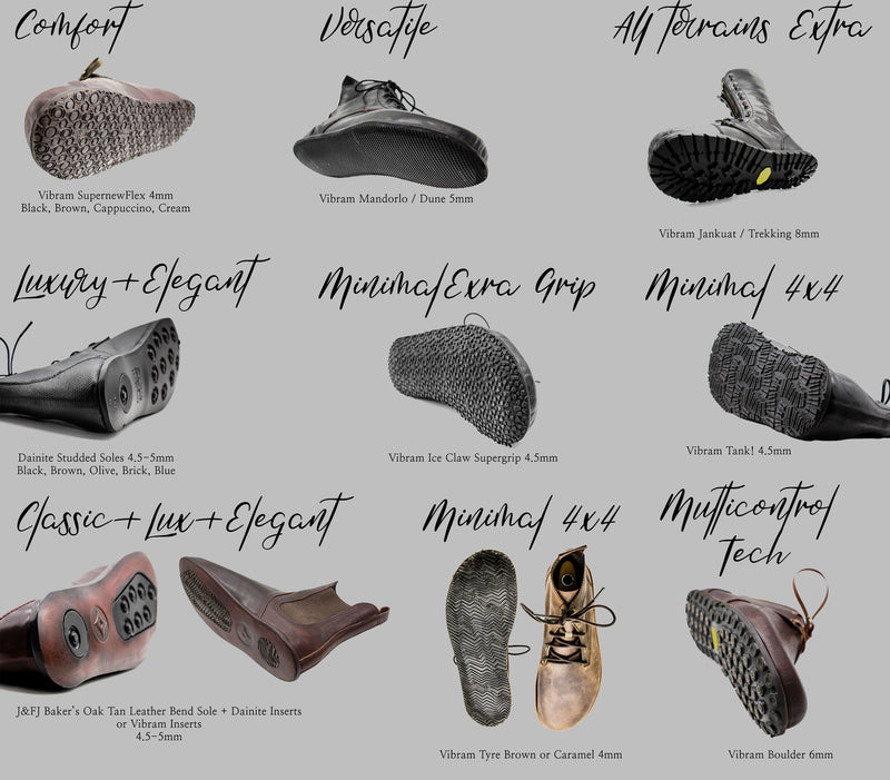 BESPOKE Desert Blaster's boots | Tailor made barefoot boots | Design your own pair of boots