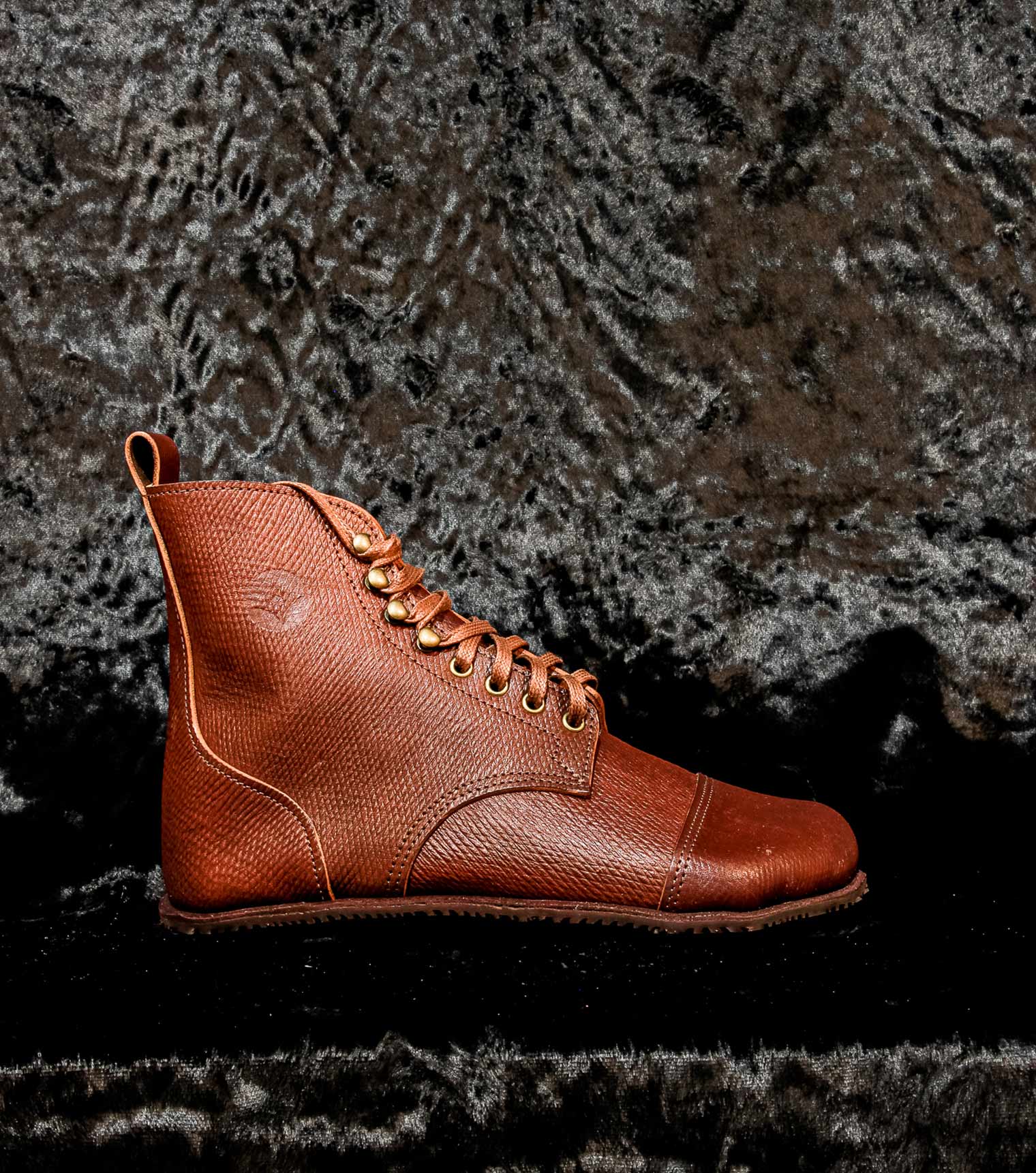 Barefoot Desert Blaster Boots  in Luxury British Leather by Gaucho Ninja